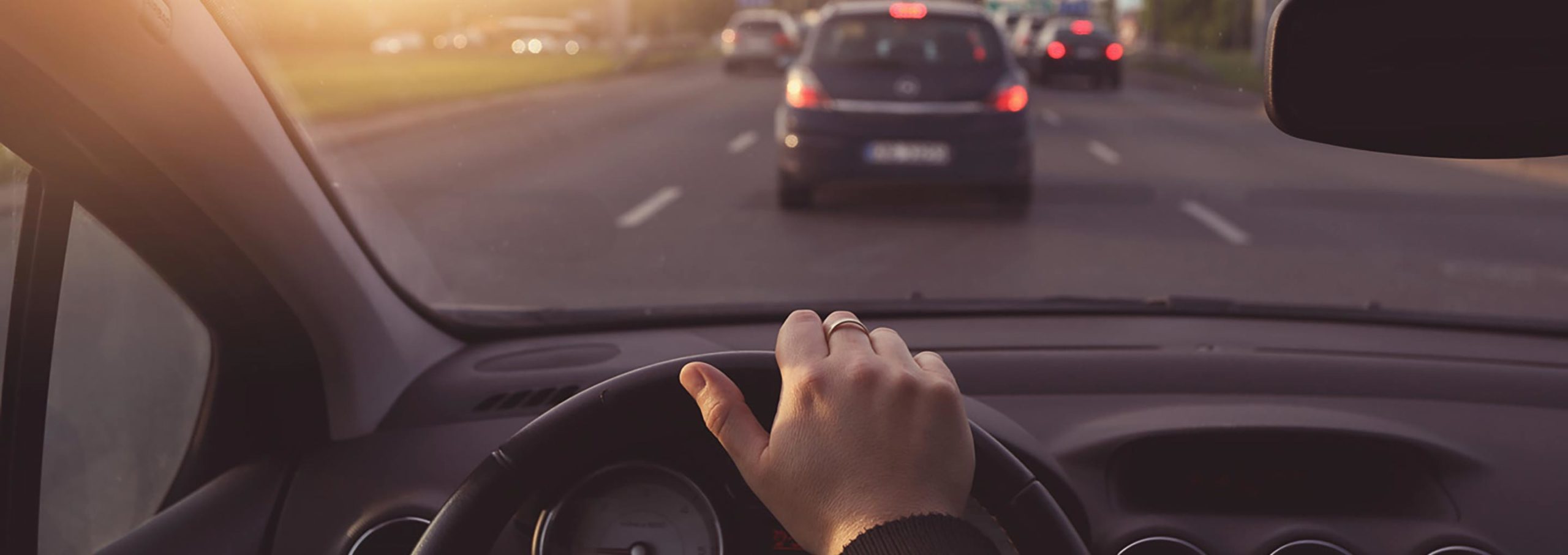 car in traffic