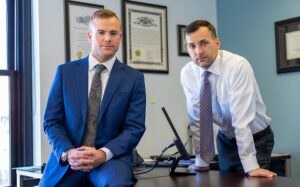 Wichita personal injury lawyers Sam Schulte and Mason Lent 